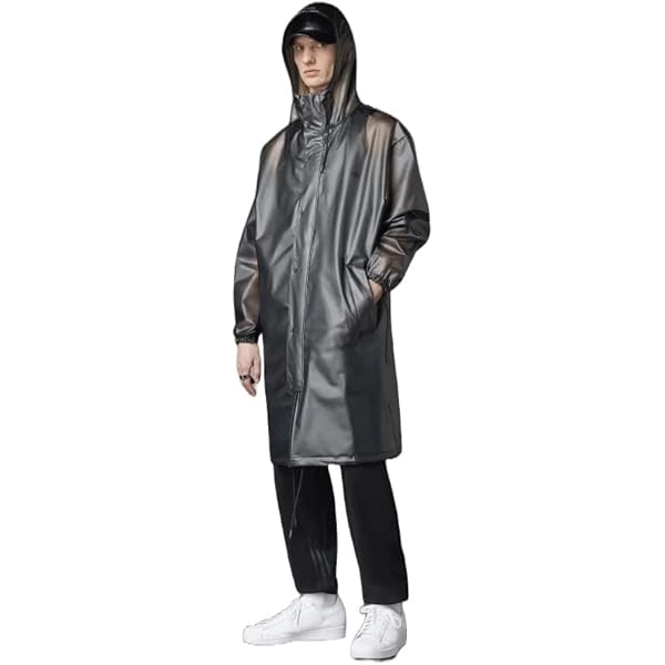 adidas ORIGINALS MEN?S BLUE VERSION ARKIVE RAIN COAT, BLACK, SMALL